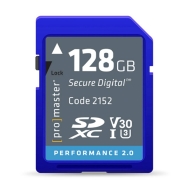 Promaster 128GB SDHC Performance 2.0 Memory Card