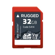 Promaster SDHC 32GB Rugged USH-I Memory Card