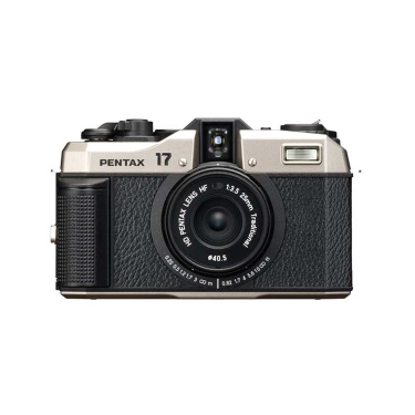 Pentax 17 Half Frame 35mm Film Camera (Dark Silver)