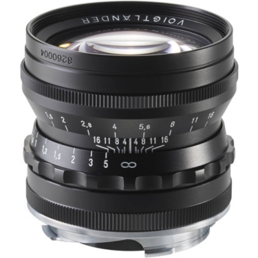 Voigtlander Nokton 50mm f/1.5 Aspherical Lens for Leica M (Black)