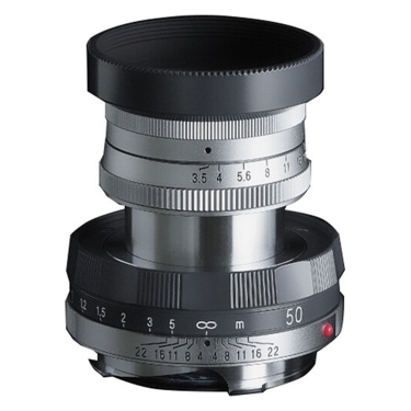 Voigtlander APO-LANTHAR 50mm f3.5 Type I VM Lens for Leica M Mount (Gray & Chrome)