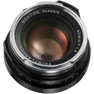 Voigtlander Nokton Classic 40mm f/1.4 SC Lens for Leica M | McBain