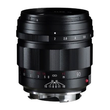 Voigtlander APO-Ultron 90mm f2 VM Lens for Leica M Mount (Black)
