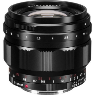 Voigtlander Nokton 50mm f/1.2 Aspherical Lens for Sony E