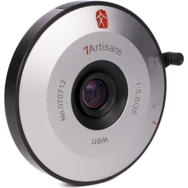 7artisans 35mm f/5.6 Lens for Leica M (Black/Silver)