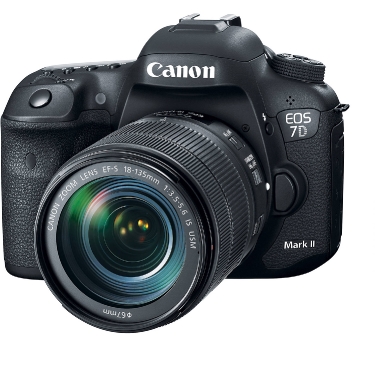 Open Box Canon EOS 7D Mark II With 18-135 STM W/W-E1