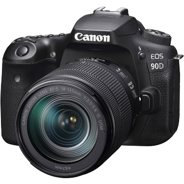 Canon EOS 90D DSLR and 18-135mm IS USM Lens