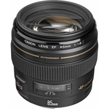 Canon EF 85mm F1.8 USM Lens - Open Box