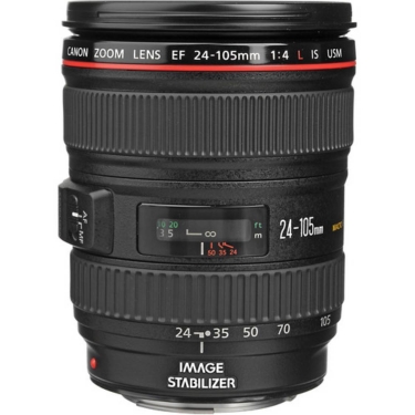 Canon EF 24-105mm F4.0L IS USM Lens - Open Box