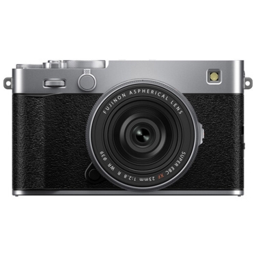 Fujifilm X-E5 Camera with 23mm f2.8 WR Lens (Silver)