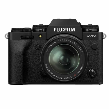 Open Box Fujifilm X-T4 Camera with 18-55mm f2.8-4.0 Lens (Black)