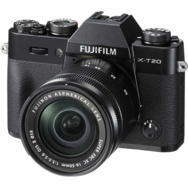 Fujifilm X-T20 Camera with 16-50mm Lens (black) - Open Box