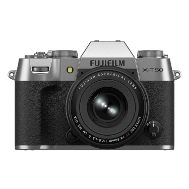 Fujifilm X-T50 Camera with 16-50mm Lens (Silver)