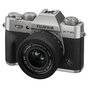 Fujifilm X-T30 III Camera with 13-33mm F3.5-6.3 OIS Lens (Silver)