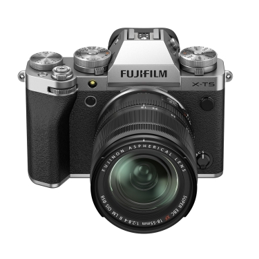 Fujifilm X-T5 Camera with 18-55mm F2.8-4 Lens (Silver)