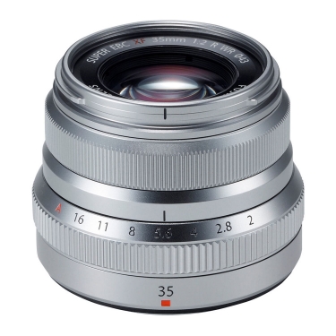 Fujifilm XF 35mm F2.0 R WR Lens (Silver)