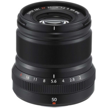 Open Box Fujifilm XF 50mm F2 R WR Lens (Black)