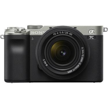 Sony a7C with 28-60mm f4-5.6 Lens (Silver)