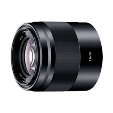 Open Box Sony E 50mm F1.8 OSS Lens (black)
