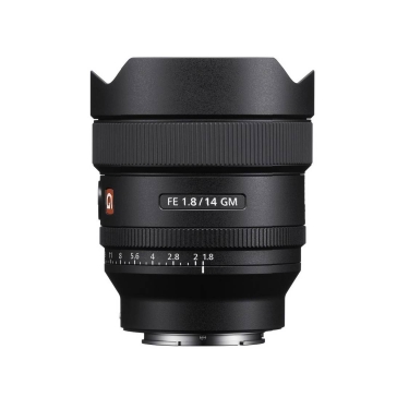 Sony FE 14mm f1.8 GM Lens