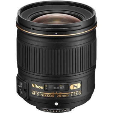 Nikon AF-S 28mm F1.8 G Lens - Open Box