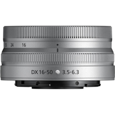 Nikon Z DX 16-50mm F3.5-6.3 VR Lens (Silver)