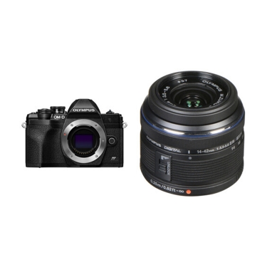 OM E-M10 IV Camera with 14-42mm EZ Lens (Black)