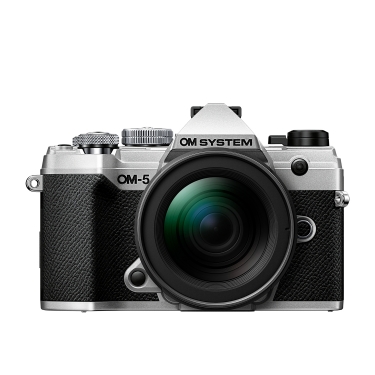 Open Box OM System OM-5 Camera with 12-45mm Lens (Silver)
