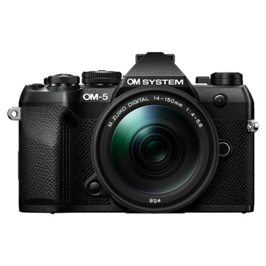 OM System OM-5 Mark II Camera with 14-150mm f4-5.6 II Lens (Black)