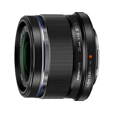 OM System PEN 25mm F1.8 Micro Four Thirds Mount Lens (Black)