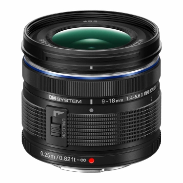 OM System OM 9-18mm F4-5.6 II Lens (Micro 4/3)