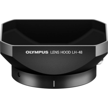 Olympus LH-48 Black Lens Hood for Olympus 12mm F2.0 