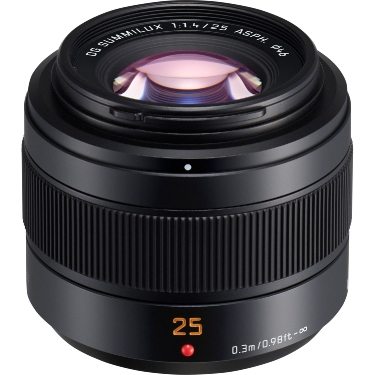 Panasonic Leica DG Summilux 25mm f1.4 II ASPH. Lens for Micro Four Thirds Mount
