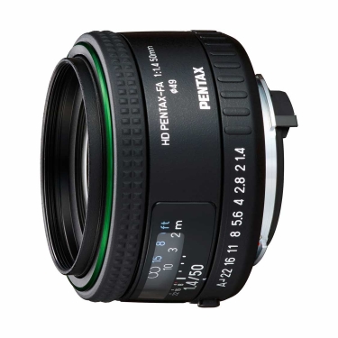 Pentax FA 50mm f1.4 HD Lens