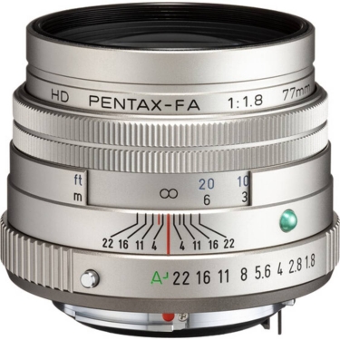 Pentax HD Pentax-FA 77mm f/1.8 Limited (Silver)