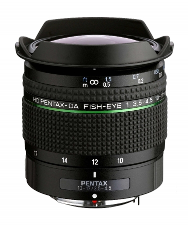 Pentax HD DA 10-17mm F3.5-4.5 ED Fisheye Lens