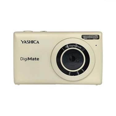 Yashica DigiMate Compact Digital Camera (Off White)