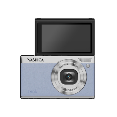 Yashica Tank Compact Digital Camera (Sky Blue)