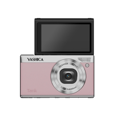 Yashica Tank Compact Digital Camera (Pink Marshamallow)