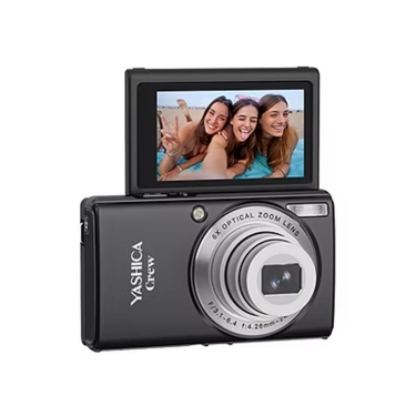 Yashica Crew Digital Camera (Black)