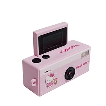 Yashica Funtastic Digital Keychain Camera (Hello Kitty Polka Dot)