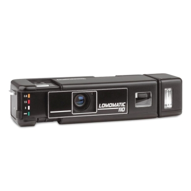 Lomography Lomomatic 110 Film Camera with Flash (Metal Nocturne)
