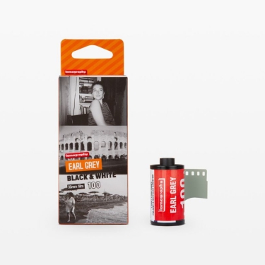 Lomography Earl Grey ISO 100 Black & White 35mm Film (3 Pack)