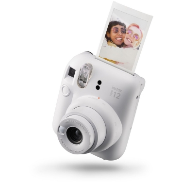 Fujifilm Instax Mini 12 Camera (Clay White)