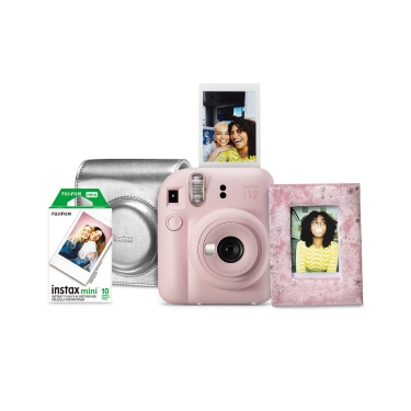 Fujifilm Instax Mini 12 Gift Set (Blossom Pink)
