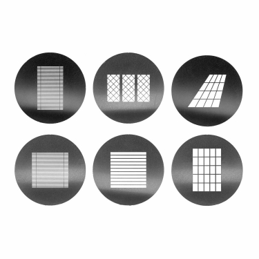 Godox Gobo Set 4 for S Series LED (Windows and Blinds) (SA-09-004)