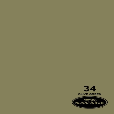 Savage 86in x 12yd Olive Green Seamless Paper