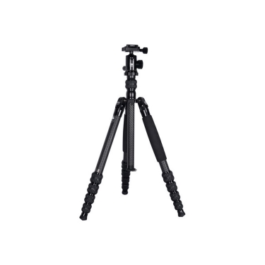 Sirui T-1205 Carbon Fiber 5 Section Tripod w/ E-10 Ball Head Kit