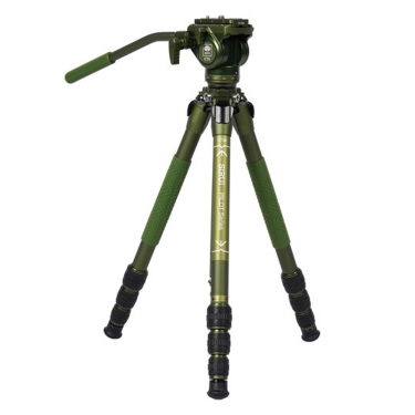 Sirui CT04 Pilot Series Tripod w/ CT5 Fluid Head - Dark Green