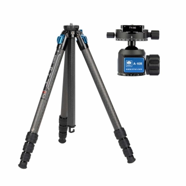 Sirui ST-124 Carbon Fiber Tripod + A-10R Head Kit